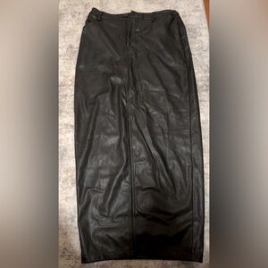 Leather Skirt